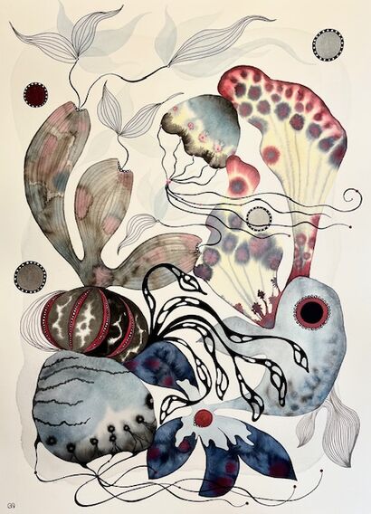 AQUARACTA  - a Paint Artowrk by Gabriella Zanchi